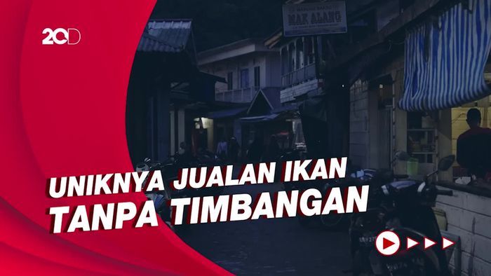 Uniknya Pasar Tarempa, Jual Ikan Tanpa Timbangan dan Harus Uang Kertas