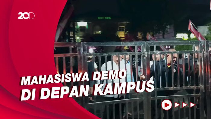  Demo Mahasiswa Banten Tolak BBM Naik Dibubarkan Rektor UIN SMH