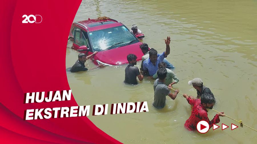 Diguyur Hujan 2 Hari, Bengaluru Silicon Valley India Banjir Parah