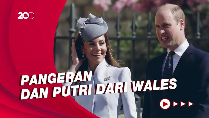 Gelar Baru Pangeran William dan Kate Middleton