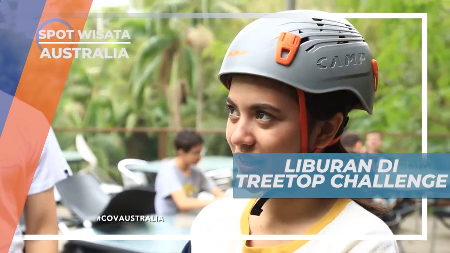 Taklukkan Berbagai Tantangan Bermain Outbound di Treetop Challenge, Australia