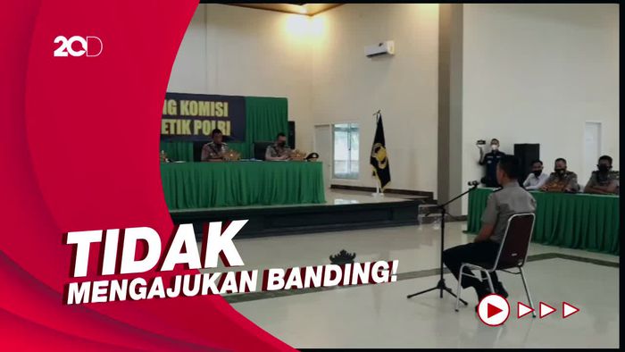 Aipda Rudi Dipecat Tidak Hormat Gegara Tembak Mati Rekannya  