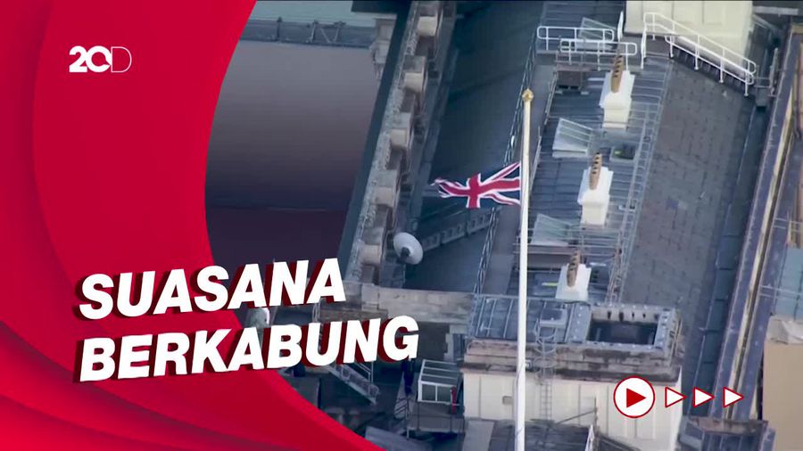 Ratu Elizabeth Meninggal, Buckingham Kibarkan Bendera Setengah Tiang