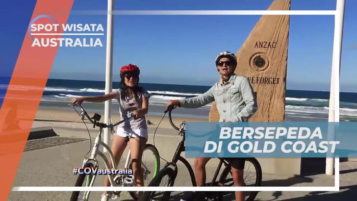 Bersepeda Menikmati Panorama Indah Surfer Paradise Queensland Australia