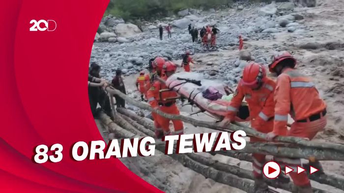 Melihat Lagi Detik-detik Mencekam Gempa Magnitudo 6,8 di China