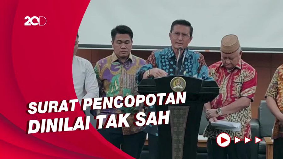 Fadel Muhammad Ungkap 2 Pimpinan DPD Cabut SK Pencopotannya