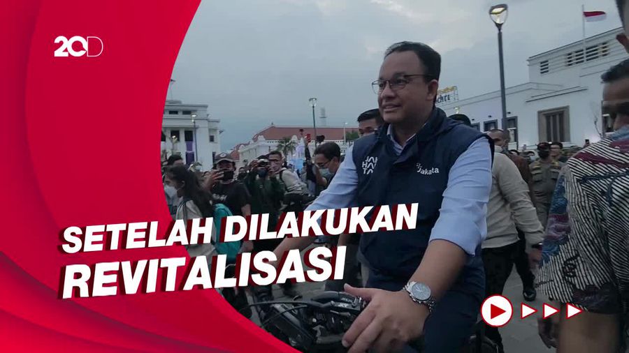 Anies Resmi Buka Kembali Kawasan Kota Tua: Namanya Batavia