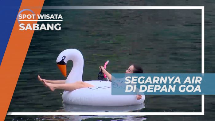 Gua Sarang, Bersantai Menikmati Suasana Alami Sambil Berfloaties Ria, Sabang