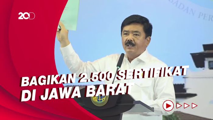 Menteri Hadi: Kalau Masih Ada Mafia Tanah Akan Kita Gebuk