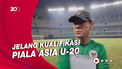 Shin Tae-yong Puji Rumput GBT, Tapi Suhu Surabaya Lebih Panas dari Jakarta