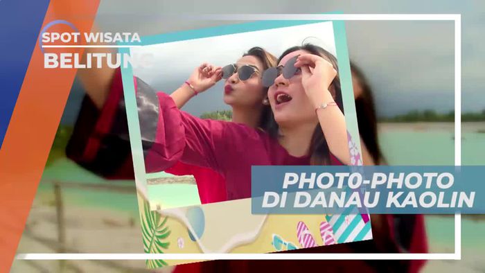 Mengabadikan Momen Dengan Berfoto di Danau Kaolin Belitung