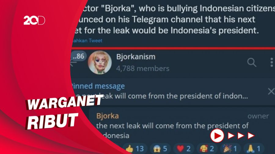 Hacker Bjorka Ancam Retas Dokumen Presiden RI