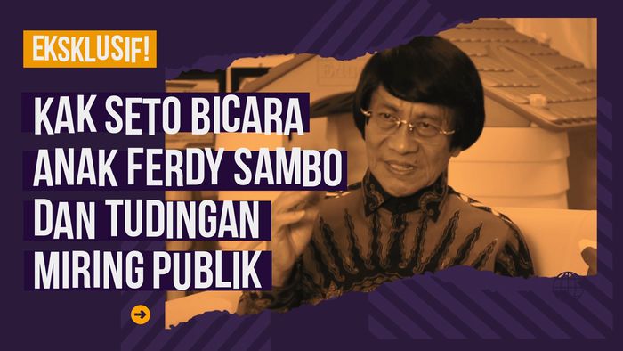 Eksklusif! Kak Seto Bicara Anak Ferdy Sambo dan Tudingan Miring Publik