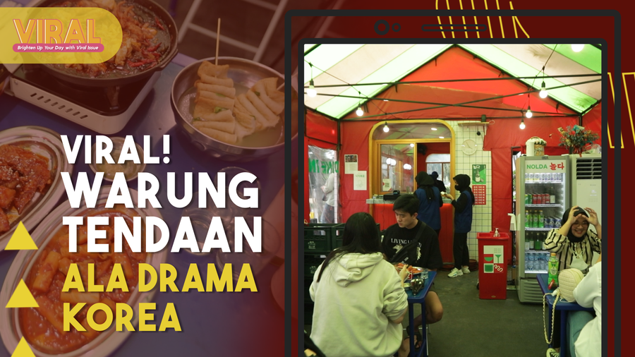 Makan di Warung Tenda Nolda Pocha Berasa Jadi Peran Drakor