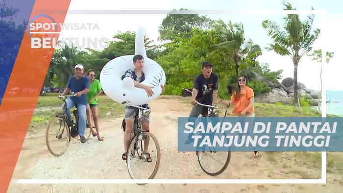 Pantai Tanjung Tinggi, Lukisan Keindahan Alam di Belitung