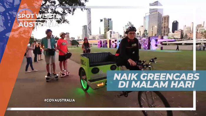 Greencabs, Moda Transportasi Seperti Becak di Australia