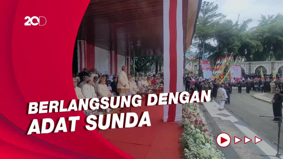 Melihat Sakralnya Upacara HUT ke-152 Kabupaten Sukabumi