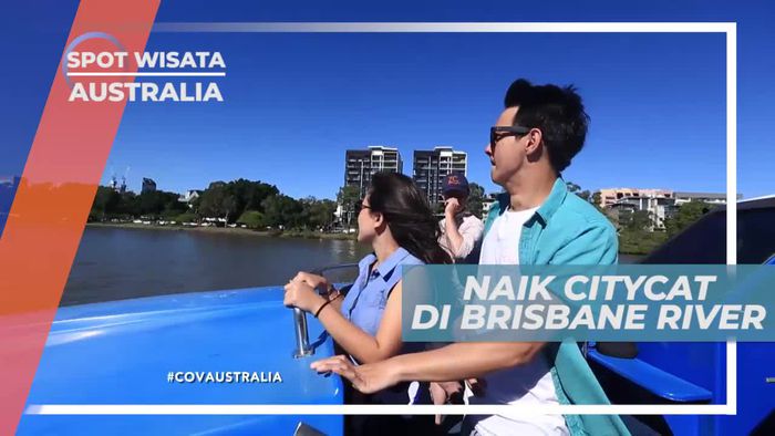 Menikmati Panorama Indah Kota Brisbane dari Citycat, Australia