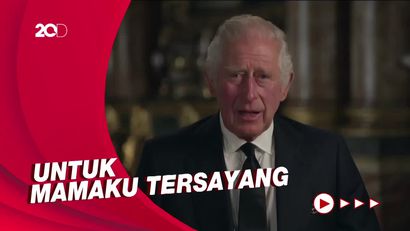 Ungkapan Cinta Raja Charles III untuk Ratu Elizabeth II di Pidato Perdana