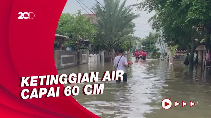 Banjir di Perumahan Ciledug Indah