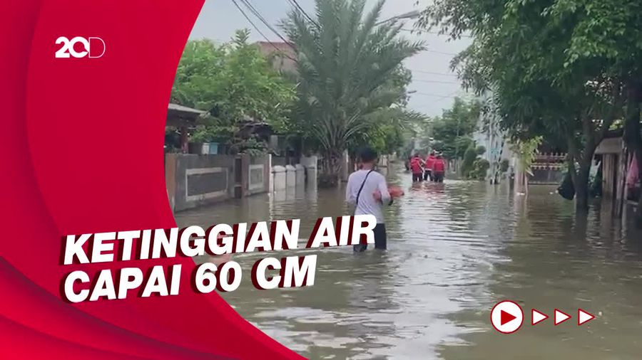 Banjir di Perumahan Ciledug Indah