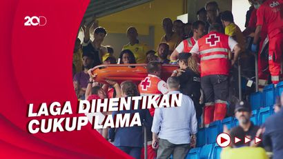 Detik-detik Menegangkan Penonton Cadiz Vs Barcelona Kena Serangan Jantung