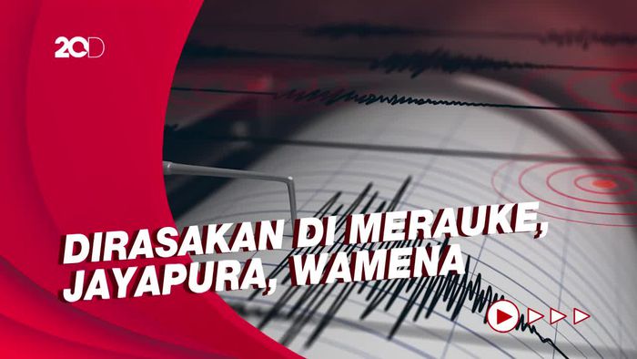 Gempa M 7,5 Guncang Papua Nugini, Terasa Hingga Jayapura
