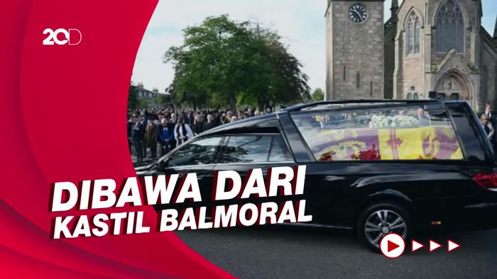Jenazah Ratu Elizabeth II Dibawa ke Holyroodhouse