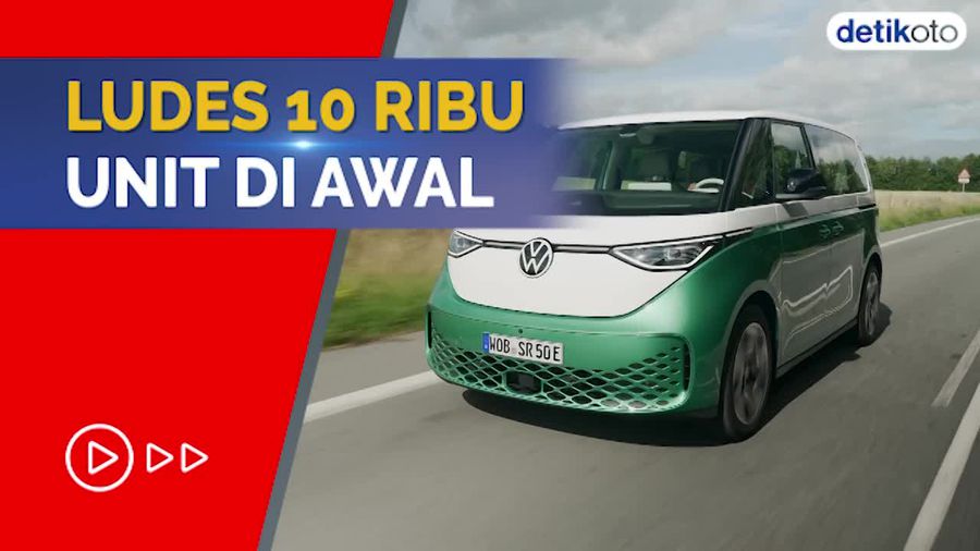 Desainnya Nyentrik, VW ID.Buzz Ternyata Laris Manis di Eropa