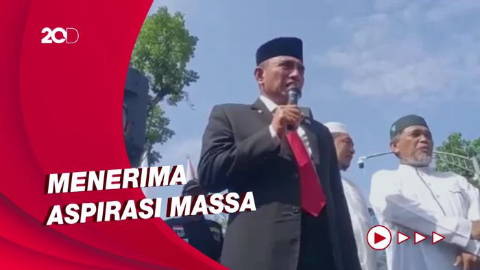 Temui Massa Tolak BBM Naik, Gubsu Edy Diminta Jadi Presiden