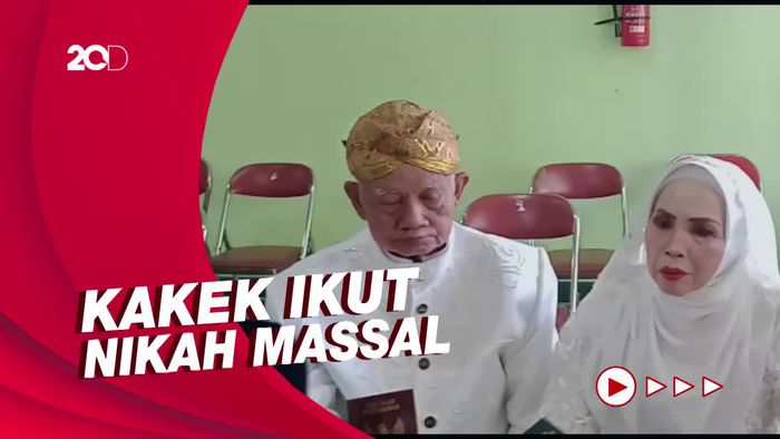 Belasan Pasangan di Klaten Ikut Nikah Massal, Pengantin Tertua 80 Tahun