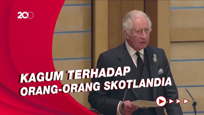 Charles III Lakukan Kunjungan Perdana ke Parlemen Skotlandia Sebagai Raja