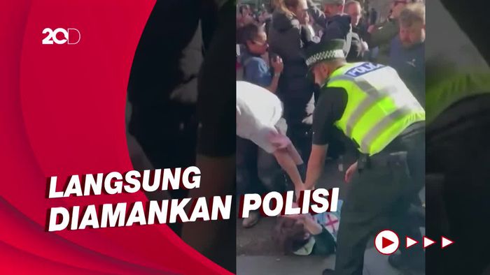 Seorang Pria Bikin Onar saat Prosesi Peti Ratu Elizabeth II