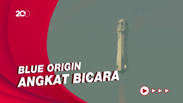 Detik-detik Roket New Shepard Jeff Bezos Jatuh Setelah Lepas Landas