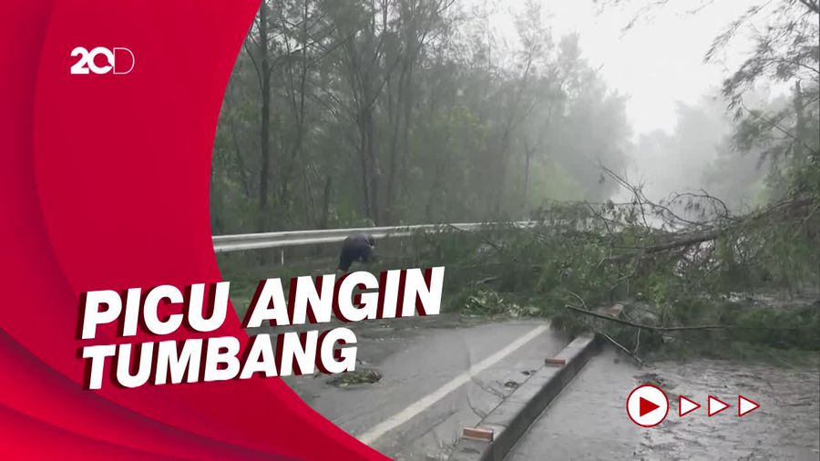 Siklon Tropis Muifa Mendera Pantai Jepang
