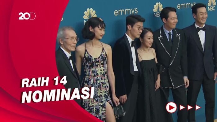 Momen Para Pemain Squid Game Curi Perhatian di Red Carpet Emmy Awards