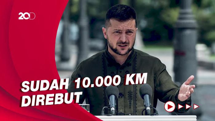 Zelensky Klaim Ukraina Mulai Rebut Kembali Wilayah-wilayahnya dari Rusia