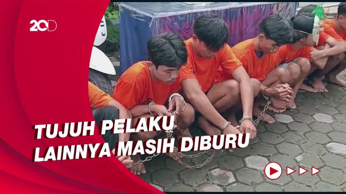 Geng Motor yang Begal Warga Medan Pakai Samurai Ditangkap!