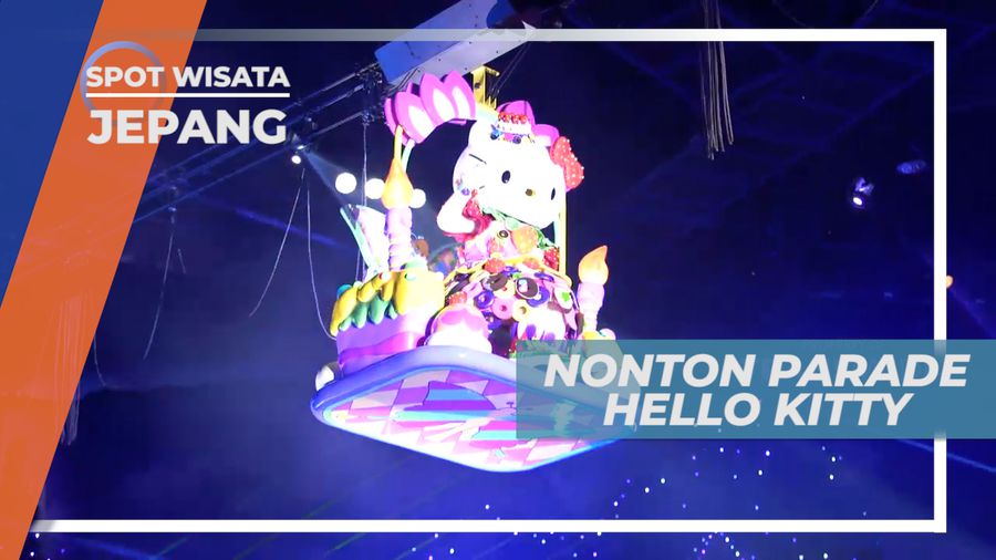 Parade Meriah Karakter Hello Kitty, Jepang