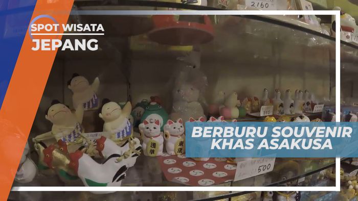 Berburu Pernak-pernik Cantik Khas Asakusa Untuk Cendera Mata, Jepang