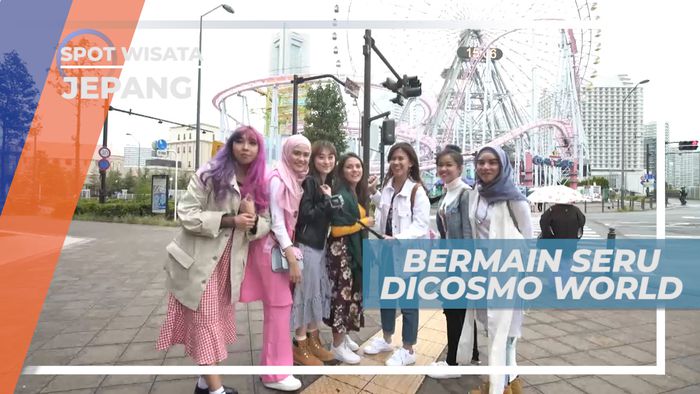 Cosmo World, Seru-seruan di Taman Bermain Kota Yokohama, Jepang