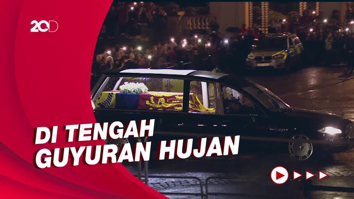 Jenazah Ratu Elizabeth II Tiba di Istana Buckingham 