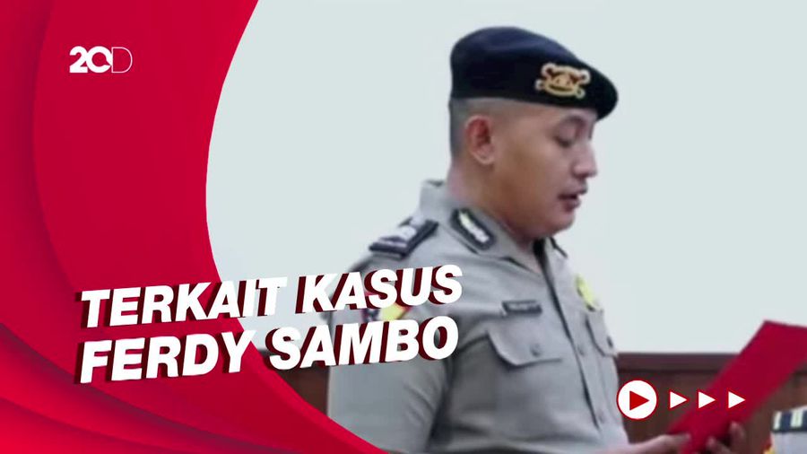 Disanksi Demosi 2 Tahun, Brigadir Frillyan Tak Ajukan Banding