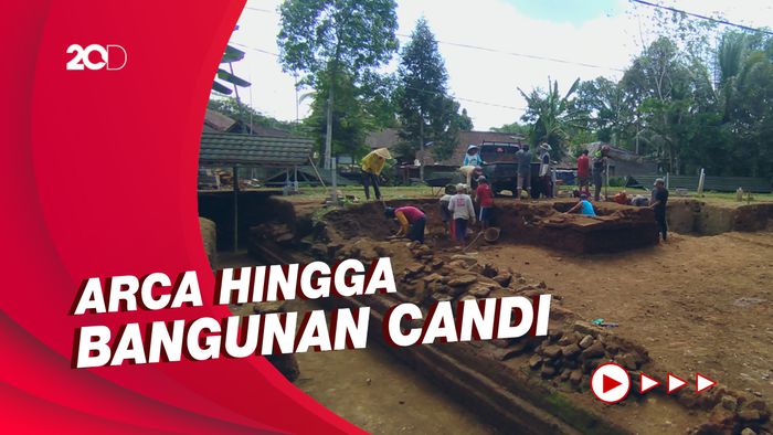 Hasil Penemuan Ekskavasi di Situs Samberan Magelang