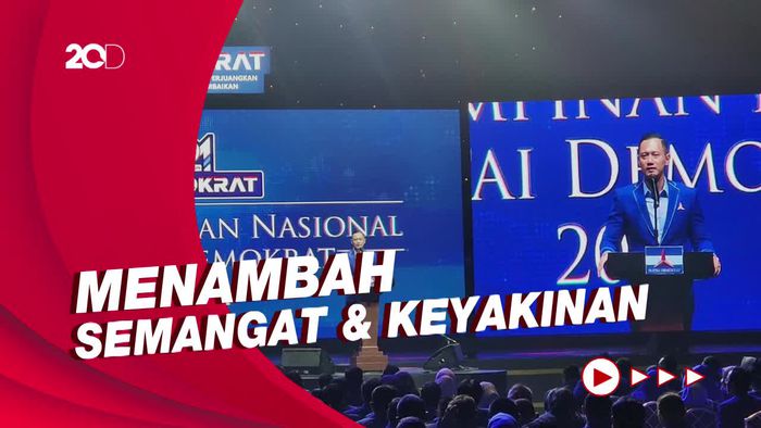 AHY Ungkap Arahan Tertutup SBY di Rapimnas Partai Demokrat