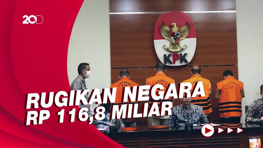 KPK Tahan 4 Tersangka Kasus Korupsi Dana UMKM Fiktif Jawa Barat