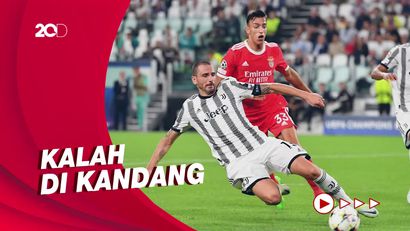 Juventus Keok 1-2 Dari Benfica