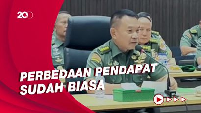 KSAD Jenderal Dudung Bantah Isu Disharmonisasi dengan Panglima TNI