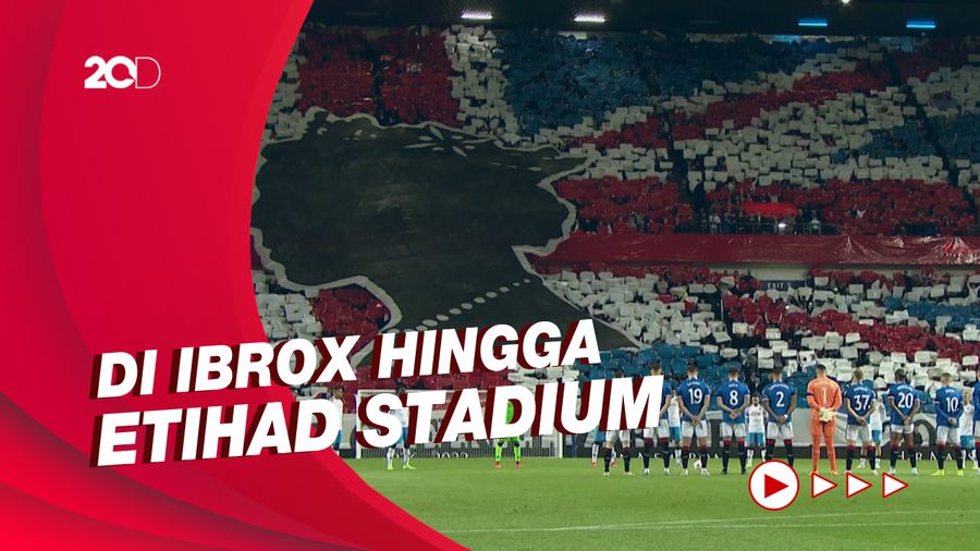 Bentuk Penghormatan untuk Ratu Elizabeth II di Laga Liga Champions