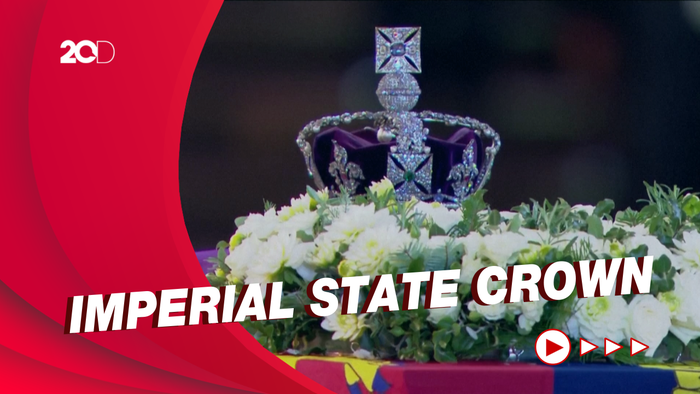 Keistimewaan Mahkota Berlian di Atas Peti Jenazah Ratu Elizabeth II